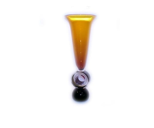 A yellow exclamation point with an eye on it.